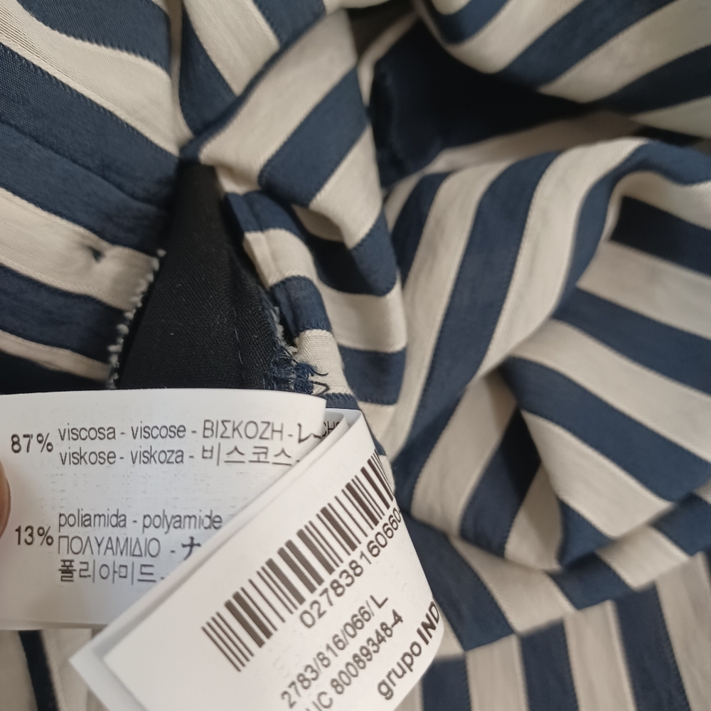 ZARA Striped Shirt Dress - Picture 8 of 10